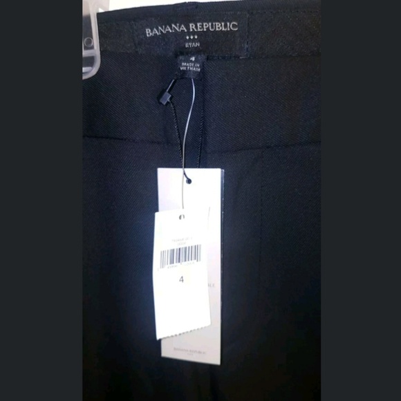 BANANA REPUBLIC RYAN CLASSIC BLACK SLIM STRAIGHT P - Picture 3 of 4